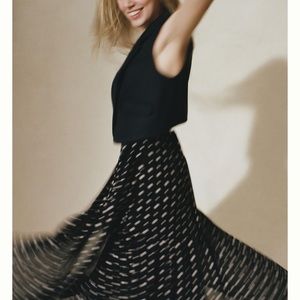 Anthropologie Hutch Embroidered Wrap Skirt